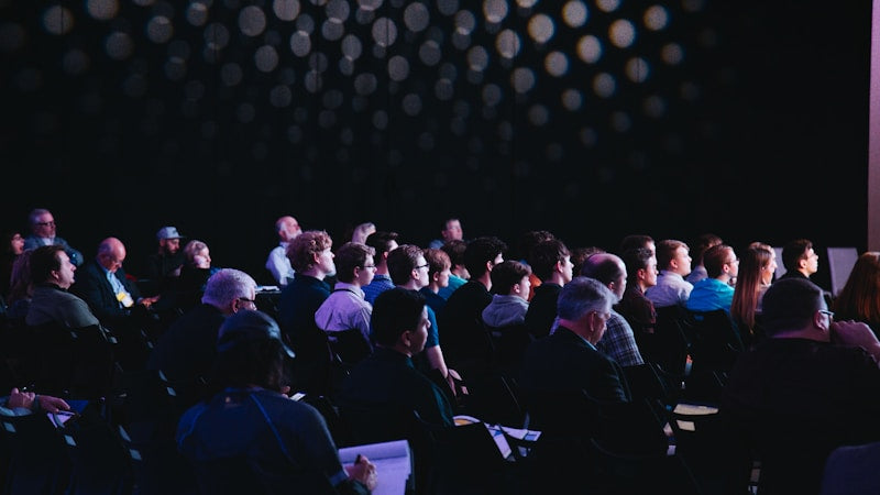 Author portrait background